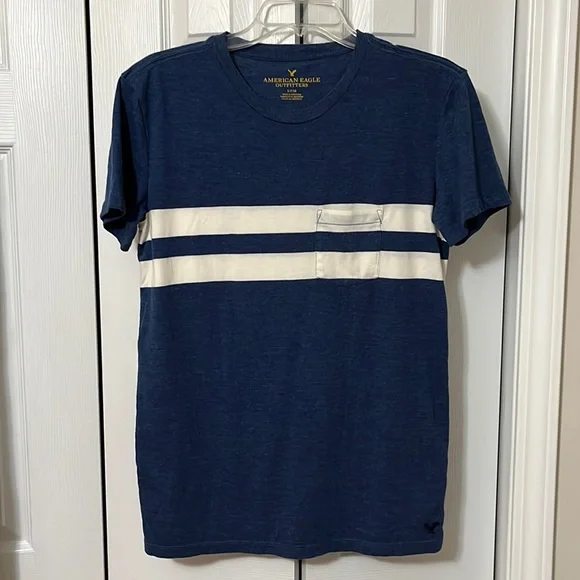 American Eagle Outfitters Men's Pocket Short Sleeve Tee Shirt - Picture 5 of 5